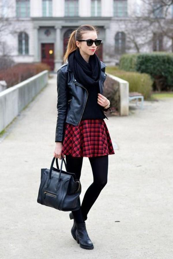 Be sleek and classy but bring in some of that schoolgirl charm in this wonderful winter