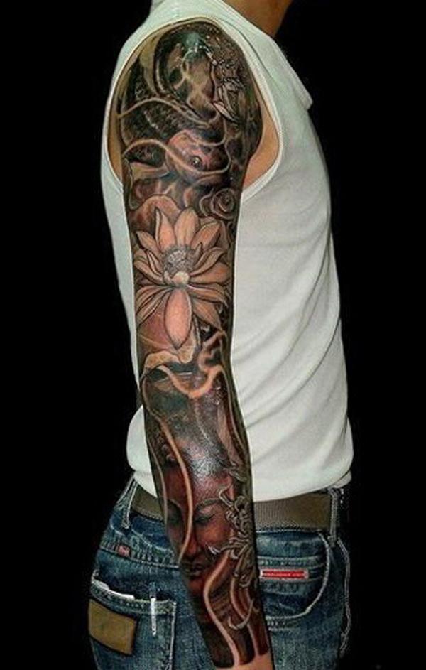 If you’re planning on getting a full sleeve tattoo, this one is a good choice. No skin is left behind but it still looks clean and smooth.
