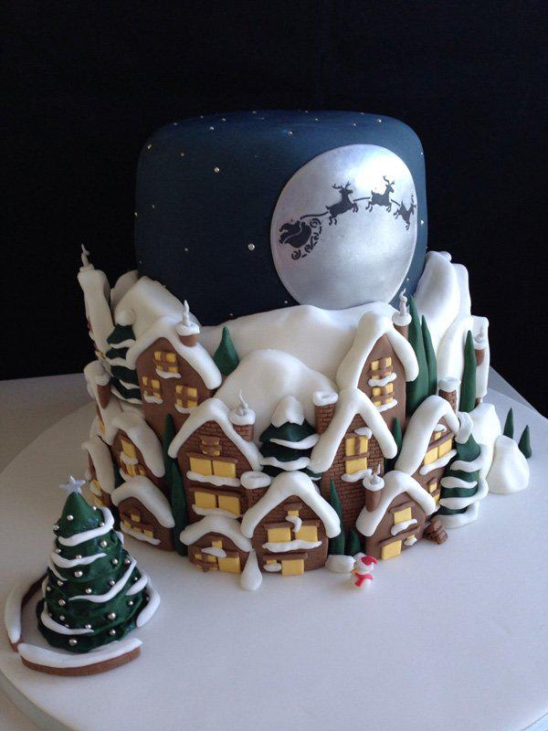 40+ Christmas Cake Ideas Art and Design