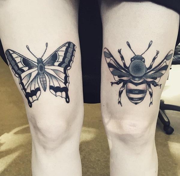 75 cute bee tattoo ideas art and design 75 cute bee tattoo ideas art and design
