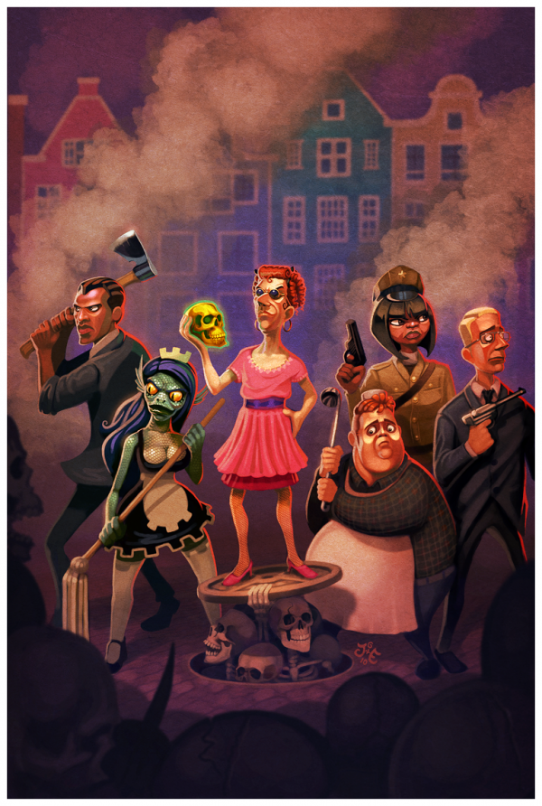 a festival of skeletons