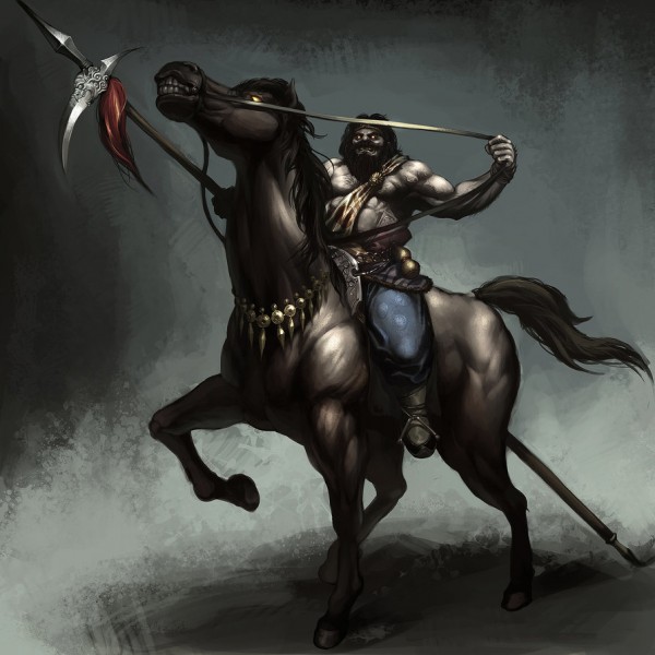 an evil bandit leader