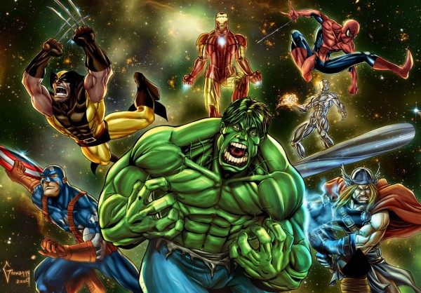 marvel super heroes