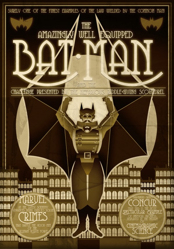 remake steampunk batman