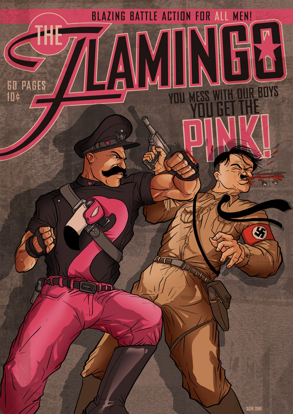 the flamingo comic
