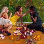 Paintings by Natalia Fabia