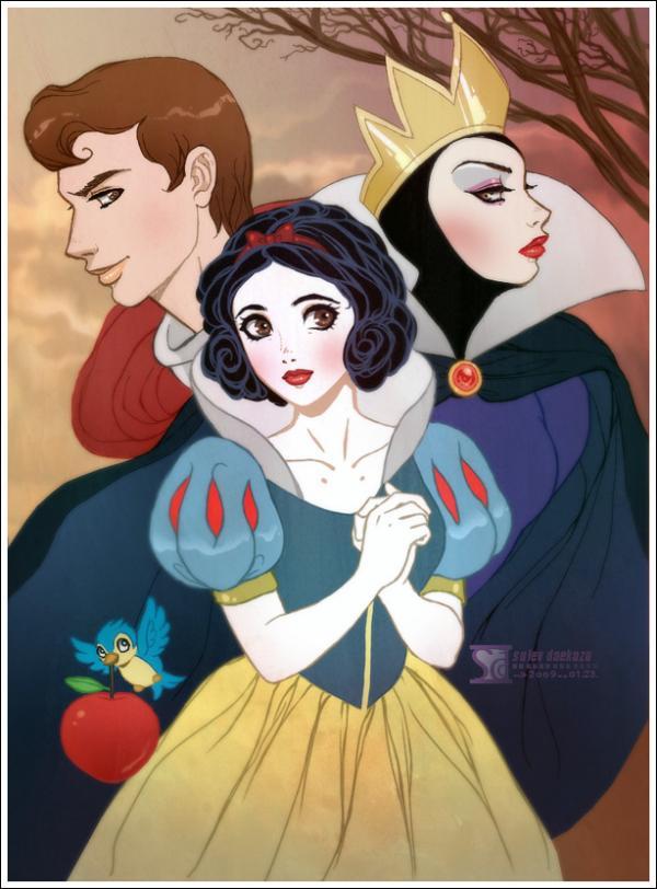 snow_white_and_the____by_daekazu600-812 Snow White and the ...