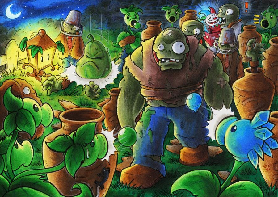 Plants vs. Zombies | Art and Design