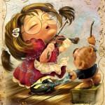 Cris de Lara's Art on Children