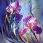 Flower Paintings by Vie Dunn-Harr