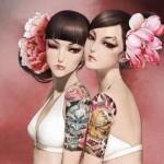 Tattoo Illustrations by Zhang Xiaobai