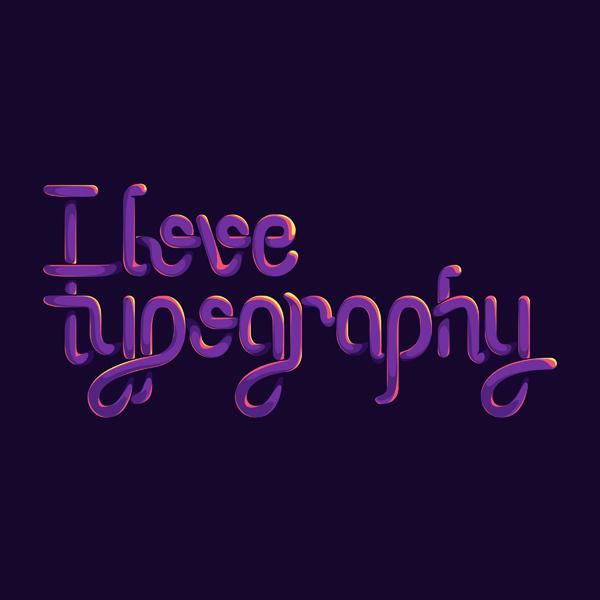 I love typography2