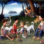 Paintings by Shinya Okayama