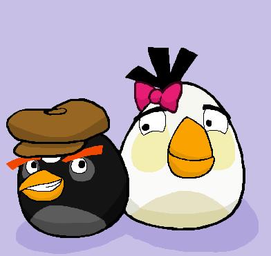 black_bird__x_white_bird_by_vanzkie392_370