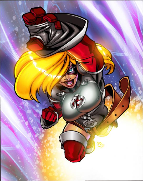dynagirl_pinup_2_colors_by_splashcolors600_756 dynagirl pinup 2 colors by splashcolors600 756