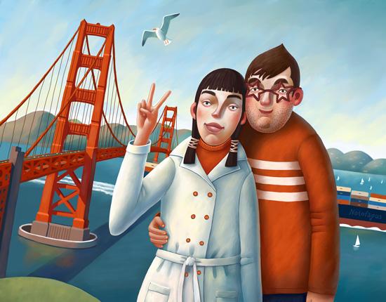 greeting card from san francisco550_430