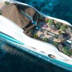 Luxury Tropical Island Yacht