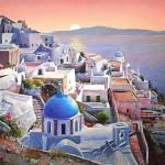 Watercolor Landscapes by Pantelis D. Zografos
