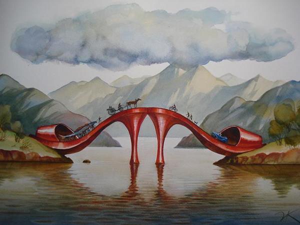 vladimir kush painting analysis