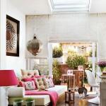 Colorful Two-Level Apartment in Madrid