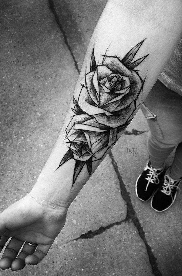 120 Meaningful Rose Tattoo Designs Art And Design