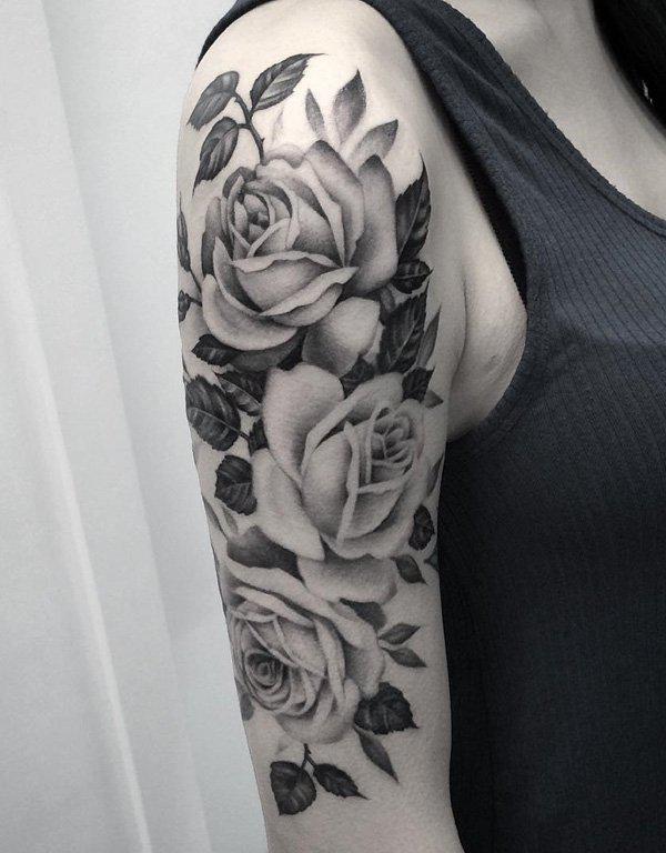150 Meaningful Rose Tattoo Designs Art and Design
