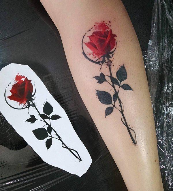 120 Meaningful Rose Tattoo Designs Cuded