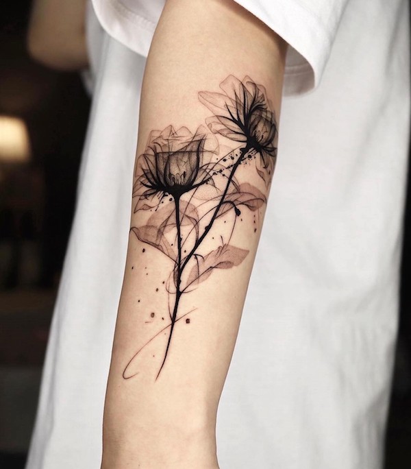 140 Meaningful Rose Tattoo Designs Art and Design