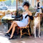 Glamorous Paintings by Konstantin Razumov