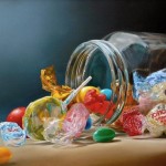 Photorealistic Food Paintings by Tjalf Sparnaay