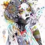 Mixed Media Illustrations by Minjae Lee