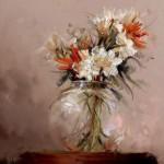 Flower Paintings by Waheed Nasir