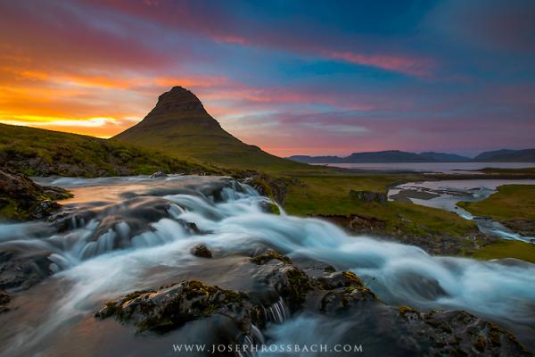 kirkjufell midnight sunset_by_Joseph Rossbach600_400