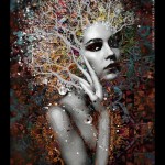 Mixed Media Artwork by Saeed Al Madani 