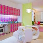 Colorful Interior Design in Vivid New York Loft