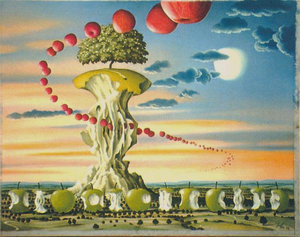 Jacek Yerka_17600_473 Apple mania