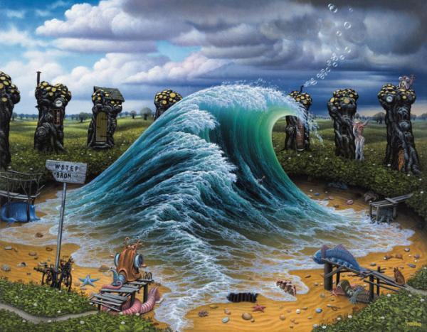 Surreal Paintings by Jacek Yerka | Art and Design