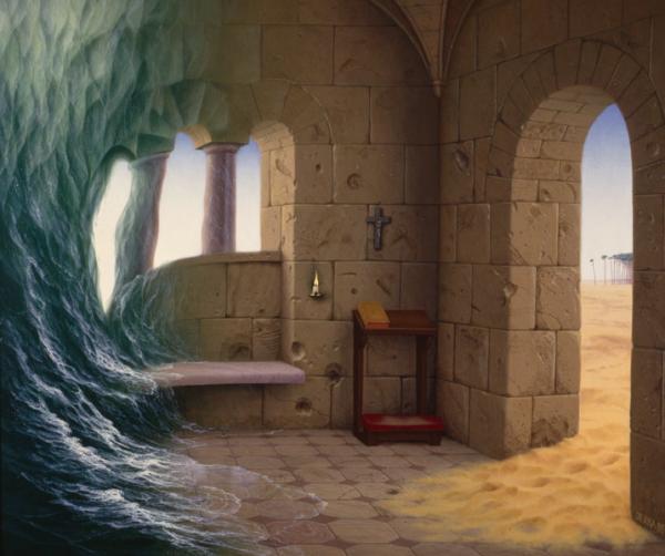 Jacek Yerka_7600_502 Wave wall