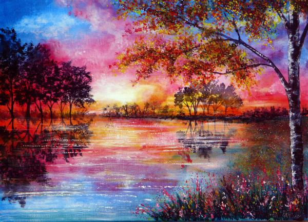Vibrant Paintings by Ann Marie | Art and Design