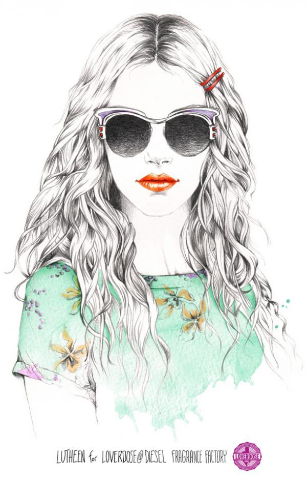 Fashion Illustrations by Lutheen | Art and Design