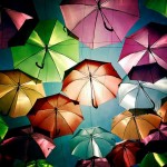 Umbrella Installation in Águeda, Portugal