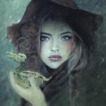 Mixed Media Portrait Illustrations by Bec Winnel