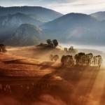 Cloudy mountains by Cornel Pufan