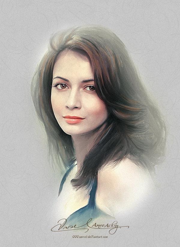 pretty_face___dia_mirza_by_amro0600_822