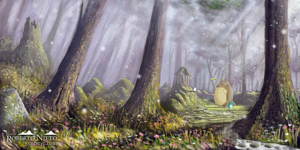 totoro__s_forest_by_syntetyc600_300