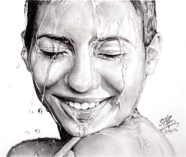 46 pencil_portrait_of_girl_with_wet_face_by_chaseroflight-d5h5ysz