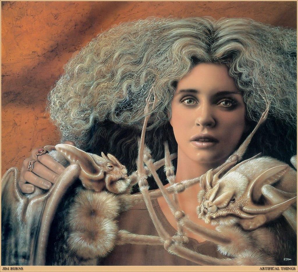 Scifi Illustrations By Jim Burns Art and Design