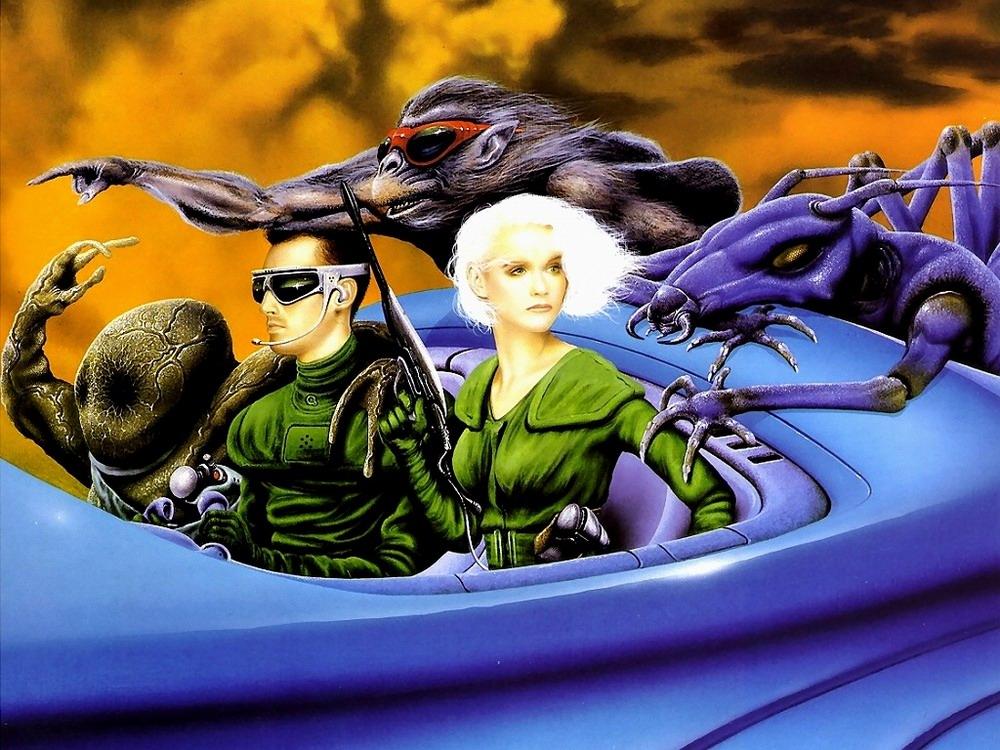 Scifi Illustrations By Jim Burns Art and Design