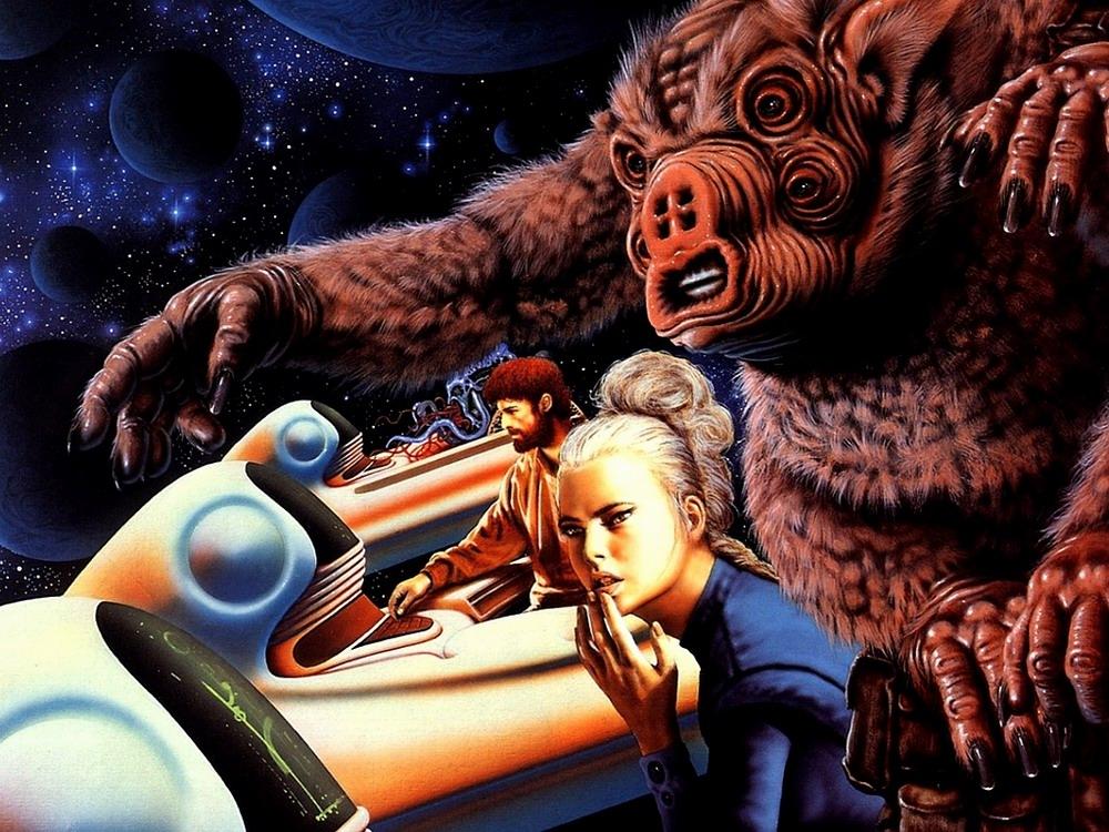 Scifi Illustrations By Jim Burns Art and Design