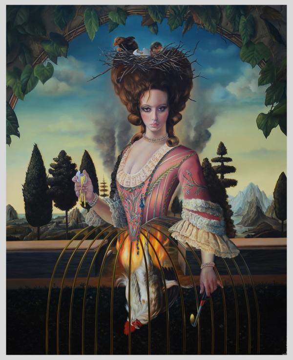 flaming-cock_by_David Michael Bowersy 600_738